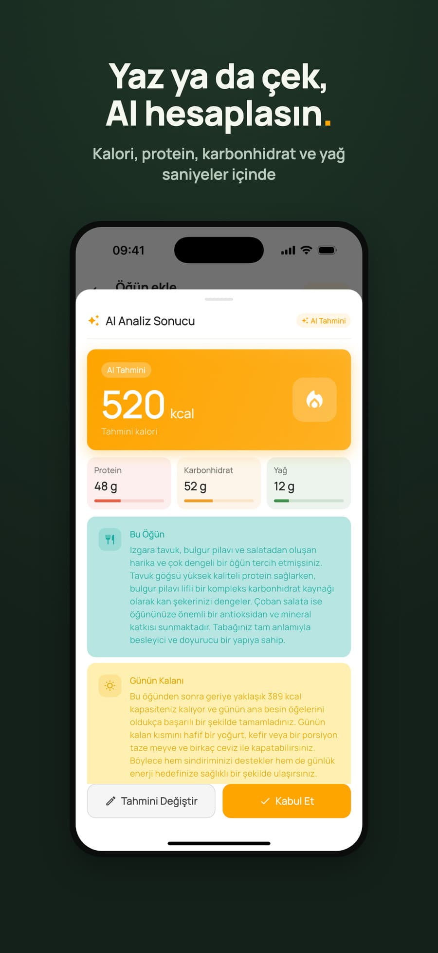 Fitcal AI – Add meal